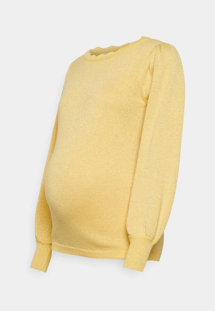 MAMALICIOUS MLPATRICIA - Pullover - Misted Yellow