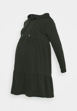 MAMALICIOUS MLJOANNE SHORT DRESS - Robe En Jersey - Rosin