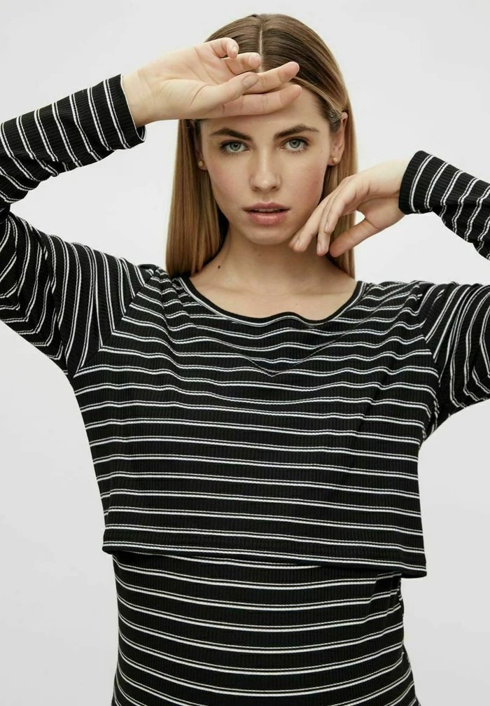 MAMALICIOUS 2-IN-1 UMSTANDSKLEID MLCARMA - Robe Pull - Black – Image 5