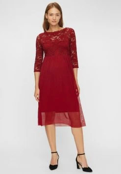 MAMALICIOUS MLMIVANA DRESS - Robe De Soirée - Rhubarb