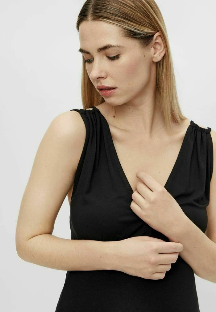 MAMALICIOUS PCMNEORA - Robe De Jour - Black – Image 4