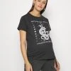 MAMALICIOUS MLEDI TEE - T-shirt Imprimé - Dark Grey