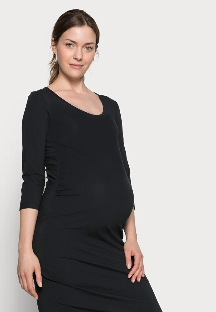 MAMALICIOUS MLLEA DRESS - Robe En Jersey - Black – Image 4