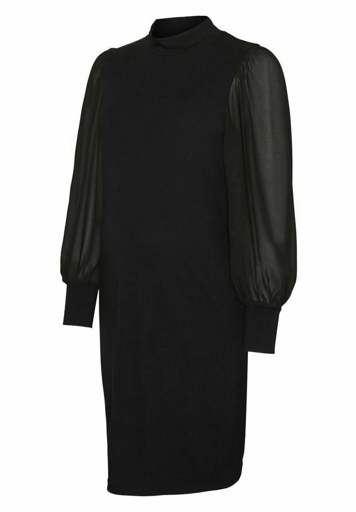 MAMALICIOUS Robe En Jersey - Black – Image 5