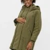 MAMALICIOUS MADDY - Veste D'hiver - Olive Night