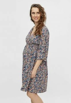 MAMALICIOUS MLESTRID - Robe En Jersey - Multi-coloured