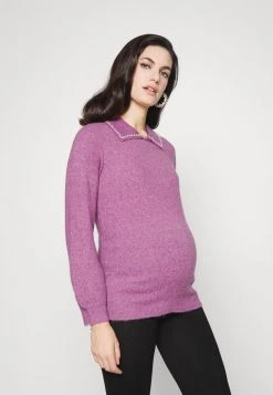 MAMALICIOUS Pullover - Grapeade