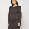 MAMALICIOUS MLBELLANI DRESS - Robe En Jersey - Beluga