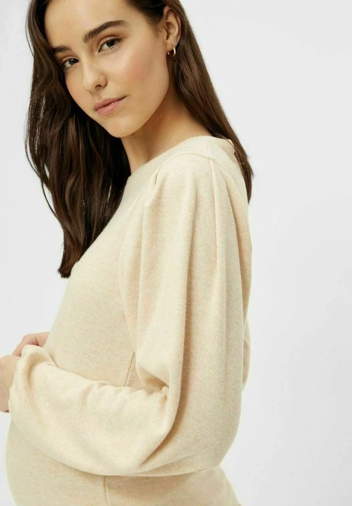 MAMALICIOUS Blouse - Almond Oil – Image 4