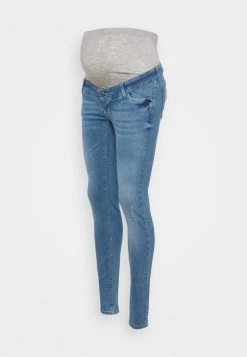 MAMALICIOUS MLLONDON ORGANIC - Jeans Skinny - Blue Denim
