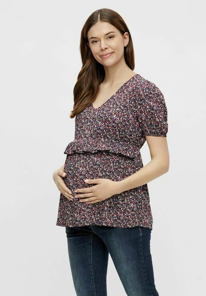 MAMALICIOUS Blouse - Black