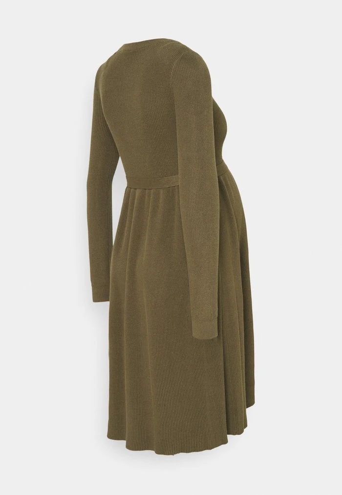 MAMALICIOUS MLNEWZOE DRESS - Robe Pull - Khaki – Image 2