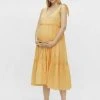 MAMALICIOUS MLEVELYN - Robe De Jour - Golden Apricot