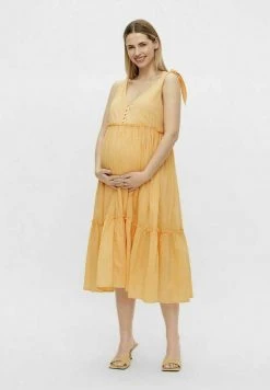 MAMALICIOUS MLEVELYN - Robe De Jour - Golden Apricot