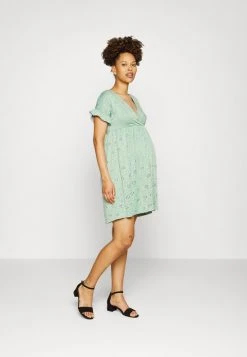 MAMALICIOUS MLDINNA TESS DRESS - Robe En Jersey - Granite Green