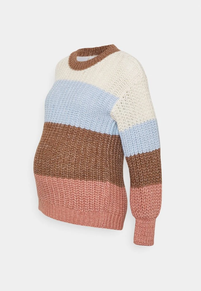 MAMALICIOUS MLSANDIE - Pullover - Whitecap Gray