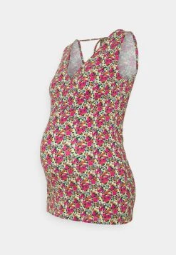 MAMALICIOUS MLALICE TESS - Débardeur - Elfin Yellow