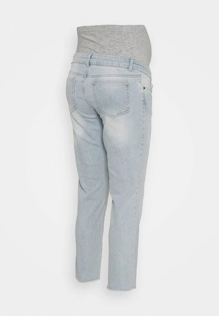 MAMALICIOUS MLBELLE CROPPED - Jean Droit - Blue Denim – Image 2