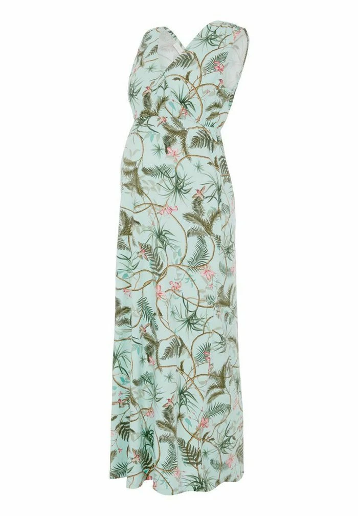 MAMALICIOUS - Robe Longue - Bleached Aqua – Image 6