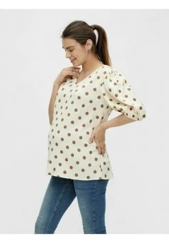MAMALICIOUS UMSTANDSTOP MLKARINA - Blouse - Almond Oil
