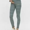 MAMALICIOUS MLASLI - Legging - Blue Grass