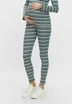 MAMALICIOUS MLASLI - Legging - Blue Grass