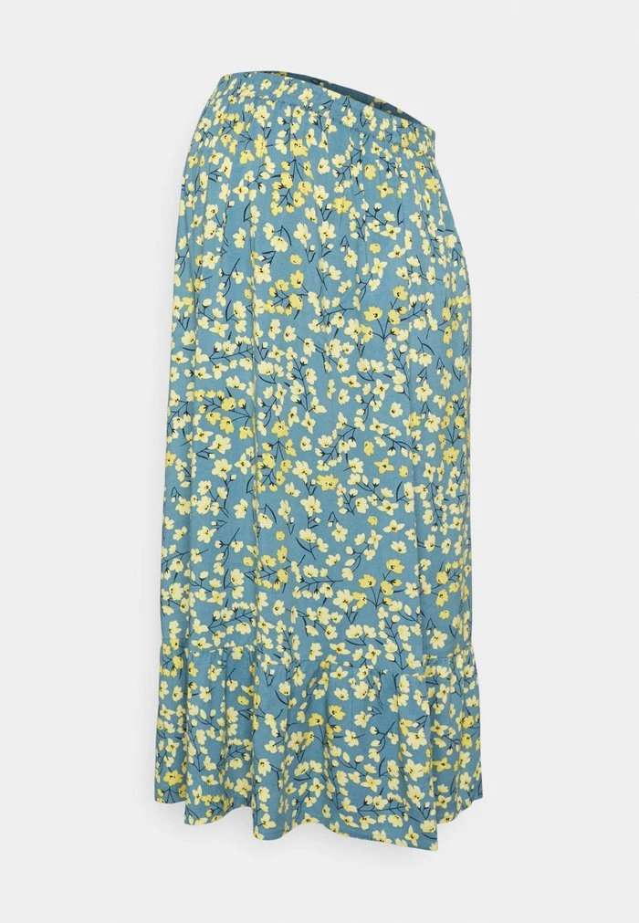 MAMALICIOUS MLFRANSISCAWOVEN SKIRT - Jupe Crayon - Provincial Blue