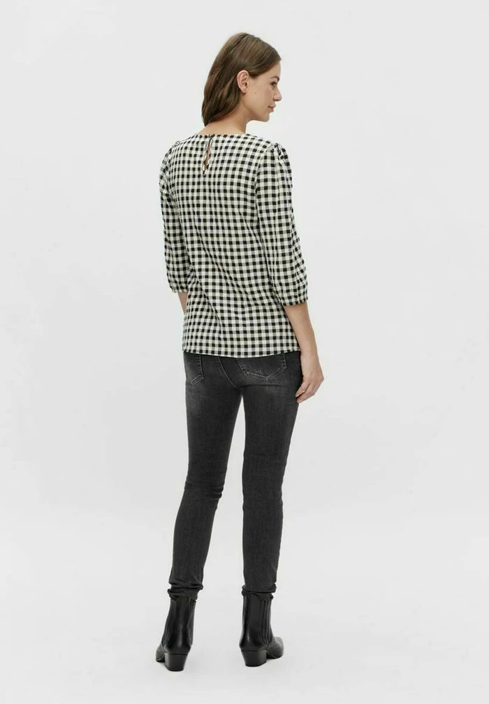 MAMALICIOUS Blouse - Whitecap Gray – Image 3