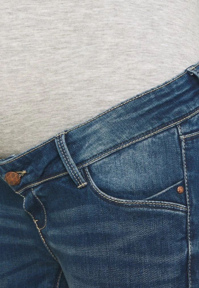 MAMALICIOUS MLBAY - Jean Slim - Dark Blue Denim – Image 3