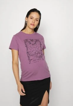 MAMALICIOUS MLEDI TEE - T-shirt Imprimé - Grapeade