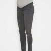 MAMALICIOUS MLOKLAHOMA - Jean Slim - Dark Grey Denim