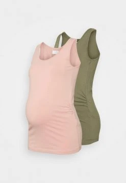 MAMALICIOUS MLTEA TANK 2 PACK - Robe En Jersey - Misty Rose
