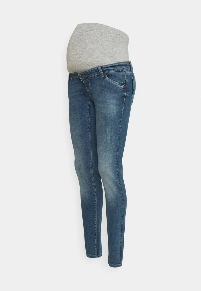 MAMALICIOUS MLSAVANNA DESTROY - Jean Slim - Medium Blue Denim – Image 5