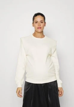 MAMALICIOUS MLGINNY - Sweatshirt - Parchment