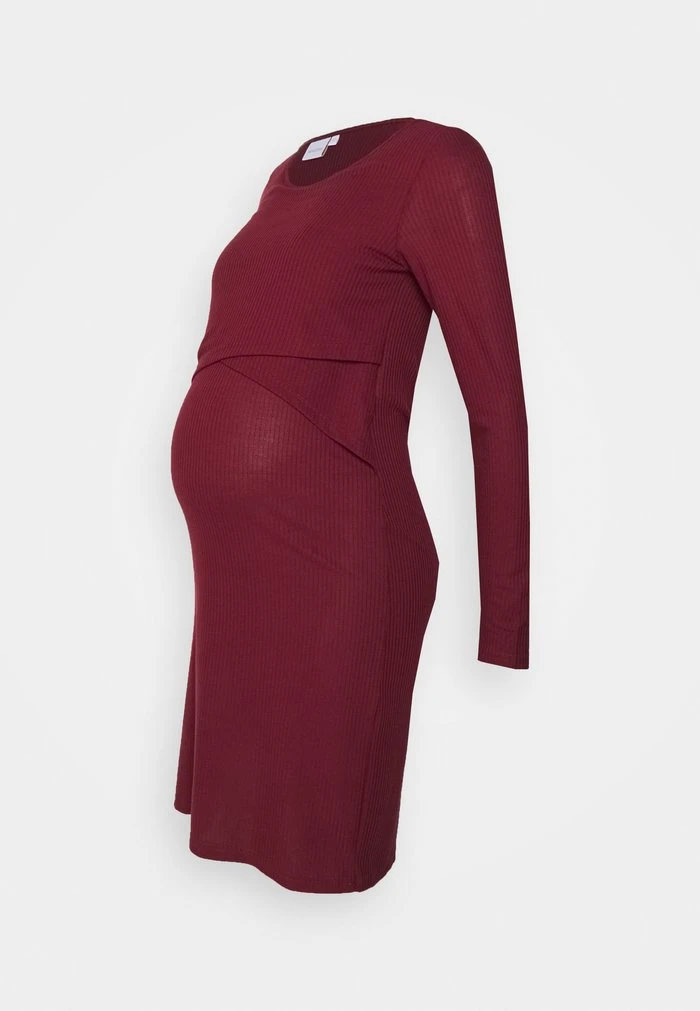 MAMALICIOUS CARMA JUNE DRESS - Robe En Jersey - Tawny Port – Image 5