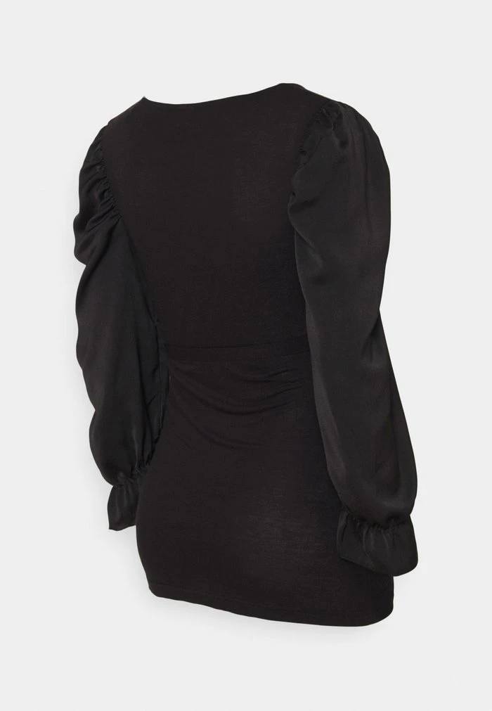 MAMALICIOUS MLBONNIE TESS MIXED - Blouse - Black – Image 2