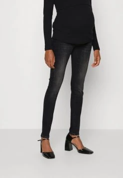 MAMALICIOUS MLBENJI - Jeans Skinny - Black Denim