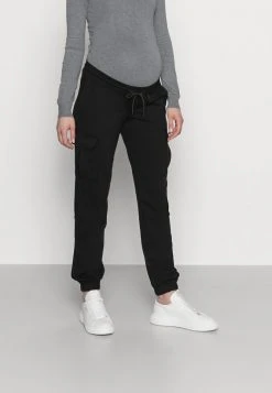 MAMALICIOUS MLMARIE JERSEY PANTS - Pantalon De Survêtement - Black