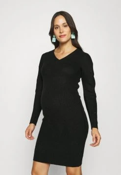 MAMALICIOUS MLLINA DRESS - Robe Pull - Black