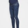 MAMALICIOUS PARIS - Jeans Skinny - Medium Blue Denim
