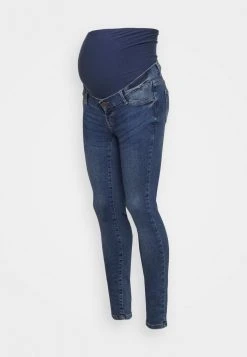 MAMALICIOUS PARIS - Jeans Skinny - Medium Blue Denim