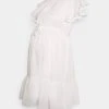 MAMALICIOUS MLLOVE CAP SLEEVE DRESS - Robe De Jour - Bright White