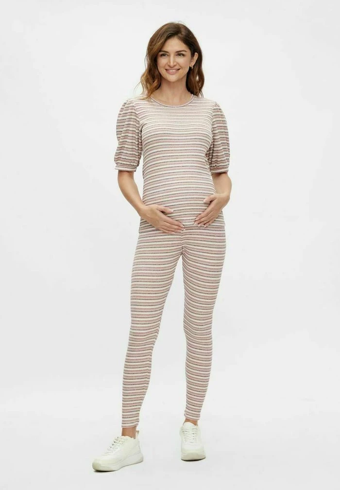 MAMALICIOUS MLIREM - T-shirt Imprimé - Ash Rose – Image 2