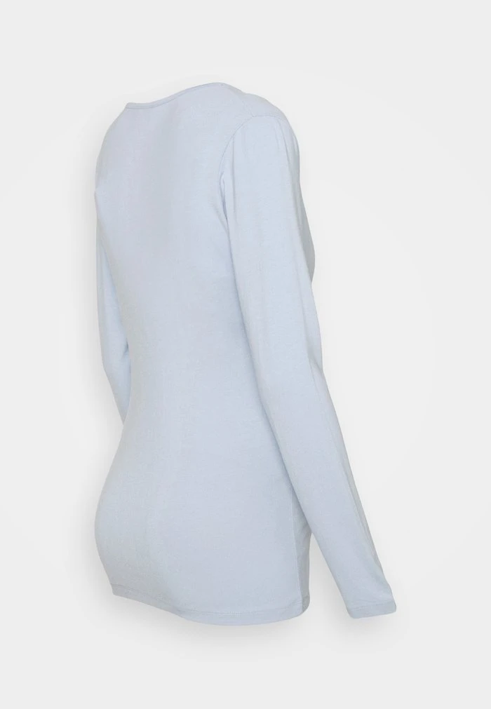 MAMALICIOUS CHARLIE TESS 2er Pack - T-shirt à Manches Longues - Kentucky Blue – Image 3