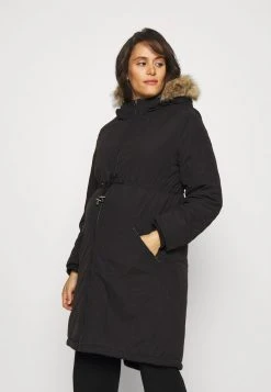 MAMALICIOUS MLAMY 3IN1 PADDED JACKET - Parka - Black
