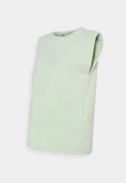 MAMALICIOUS MLNILLA TANK - T-shirt Basique - Cameo Green