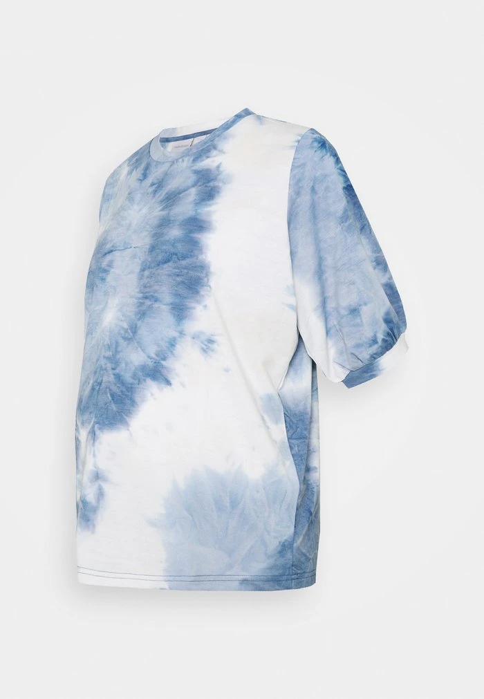 MAMALICIOUS BETH - T-shirt Imprimé - Placid Blue