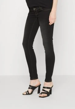 MAMALICIOUS MLUNO - Jean Slim - Black Denim