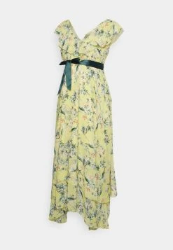 MAMALICIOUS ZYLA CAP DRESS - Robe De Jour - Misted Yellow