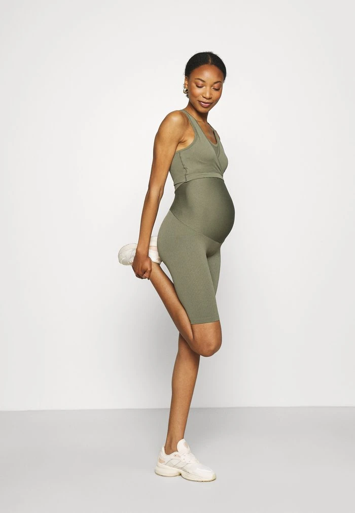 MAMALICIOUS ACTIVEWEAR MLLUV SEAMLESS ACTIVE NURSING BRA - Débardeur - Dusty Olive – Image 2